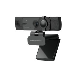 WEBCAM 4K AUTOFOCUS DOPPIO MIC BK 38402160 60FPS USB 20 PRIVACY
