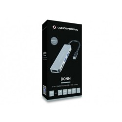 DOCKING STATION TYPE C 6IN1 1HDMI2USB 301USB C PD1SD