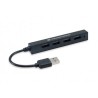 HUB USB 20 4 PORTE BK 4USB A