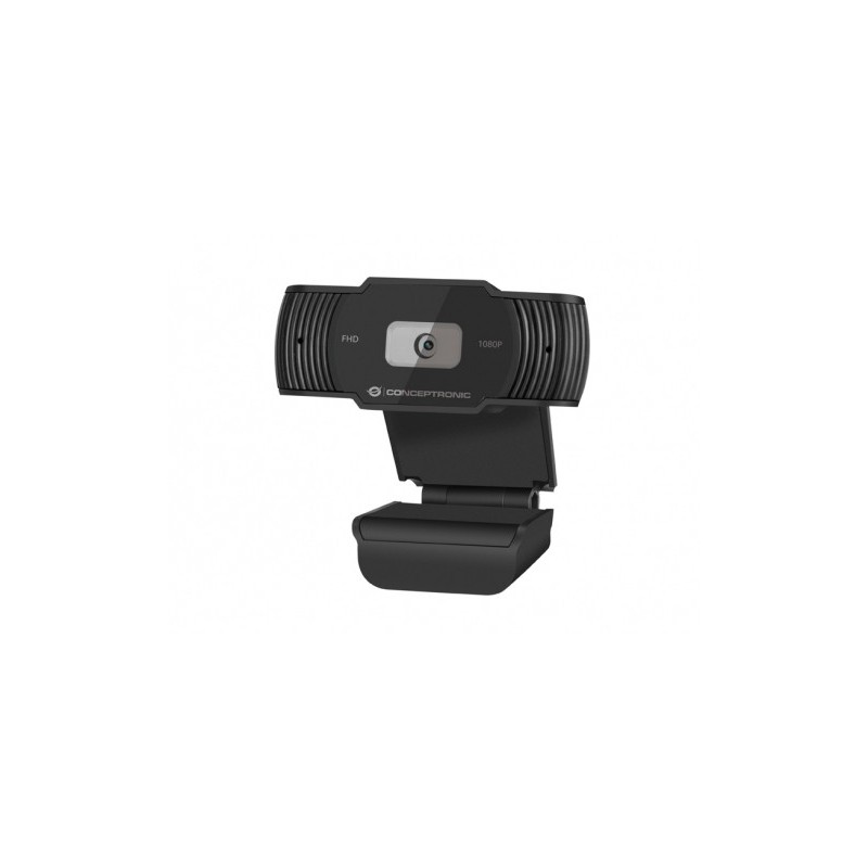 WEBCAM FULL HD CON MICROFONO BK 19201080 30FPS USB 20 PRIVACY