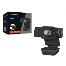 WEBCAM FULL HD CON MICROFONO BK 19201080 30FPS USB 20 PRIVACY