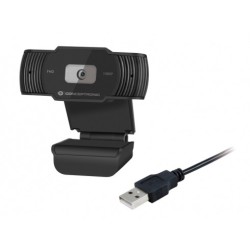 WEBCAM FULL HD CON MICROFONO BK 19201080 30FPS USB 20 PRIVACY