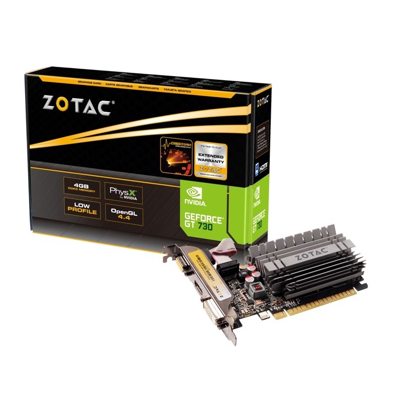 SCHEDA VIDEO GEFORCE GT730 4 GB ZONE EDITION PCI-E ZT-71115-20L