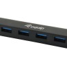 HUB USB C 32 4 PORTE BK 4USB A
