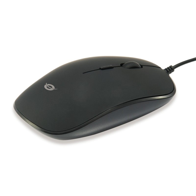 MOUSE OTTICO USB 1200 DPI BK 4 TASTI PLUGPLAY DPI SWITCH