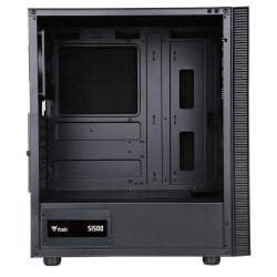 CASE GAMING SYLENT 03NP ITGCSY03NP - ALIMENTATORE 500W - FONOASSORBENTE - NERO