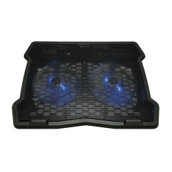 SUPPORTO NOTEBOOK 156 BK 2 VENTOLE 125MM 1200+-10 RPM