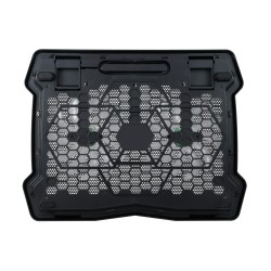 SUPPORTO NOTEBOOK 156 BK 2 VENTOLE 125MM 1200+-10 RPM