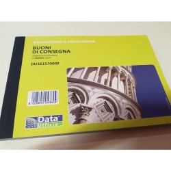 BLOCCHETTO BUONI DI CONSEGNA DU161570000 2 COPIE A6 5 PZ