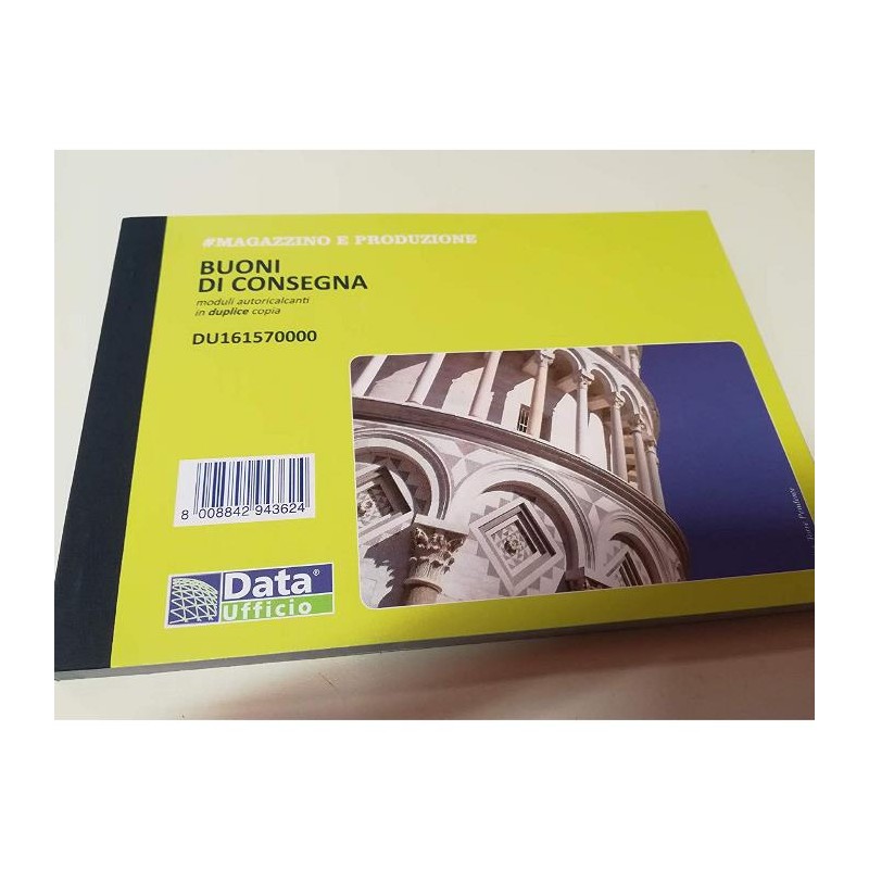 BLOCCHETTO BUONI DI CONSEGNA DU161570000 2 COPIE A6 5 PZ