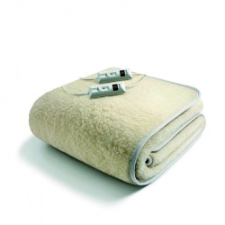 SCALDASONNO TERMOCOPERTA 110W LANA MATRIMONIALE - RISCALDALETTO 16800