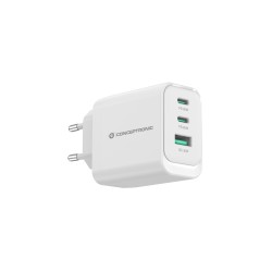 ALIMENTATORE 65W GAN 3 PORTE W 2USB C+1USB A QC+PD30