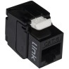 KEYSTONE UTP CAT6 RJ45 NERO 180 TOOLESS CONTATTI DORATI 50 MICRON