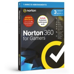 ANTIVIRUS GAMERS 2026 3D 50GB1Y NORTON GAMERS ANTITRUFFA 3D1Y50G