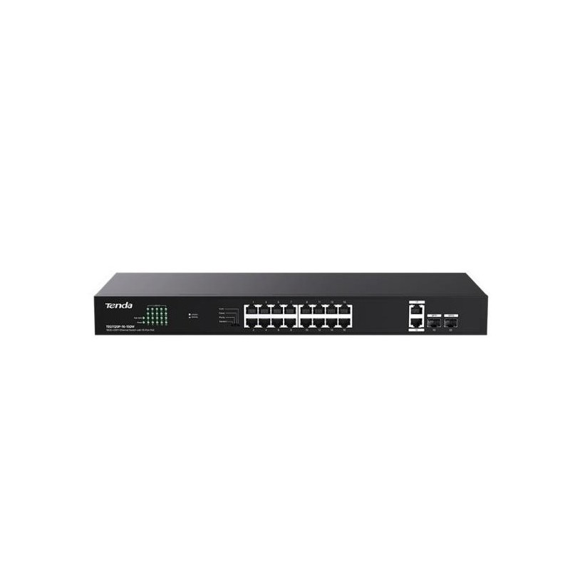 SWITCH RETE 20 PORTE 101001000 - 18GE+2SFP - 16 PORTE POE TEG1120P-16-150W