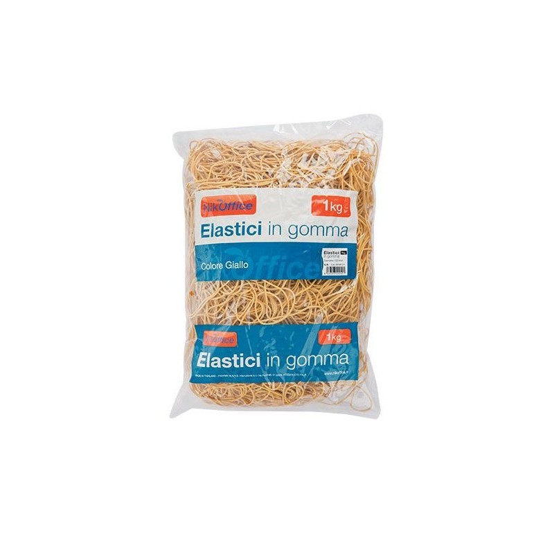 ELASTICI IN GOMMA - CONF 1KG - GIALLO 06NIK020
