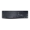 TASTIERA USB 105 TASTI BK CAVO 135MT