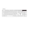 TASTIERA USB 105 TASTI BK CAVO 135MT