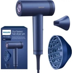 PHILIPS ASCIUGACAPELLI SENSE IQ 1400W IONI BLUE MOTORE BDLC