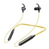 AURICOLARI BLUETOOTH SPORT GIALLI S18Y