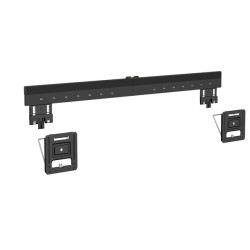 STAFFA BRACCIO SUPPORTO A PARETE RDM S17 ULTRASLIM PER TV DA 43 A 100