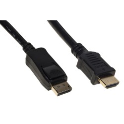 CAVO DISPLAYPORT 12 - HDMI 20 - 4Kx2K 60HZ 1MT LKCDPH10