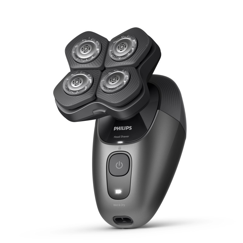 PHILIPS  RASOIO TESTA BATTERIA 90MI HS798015 4 TESTINE