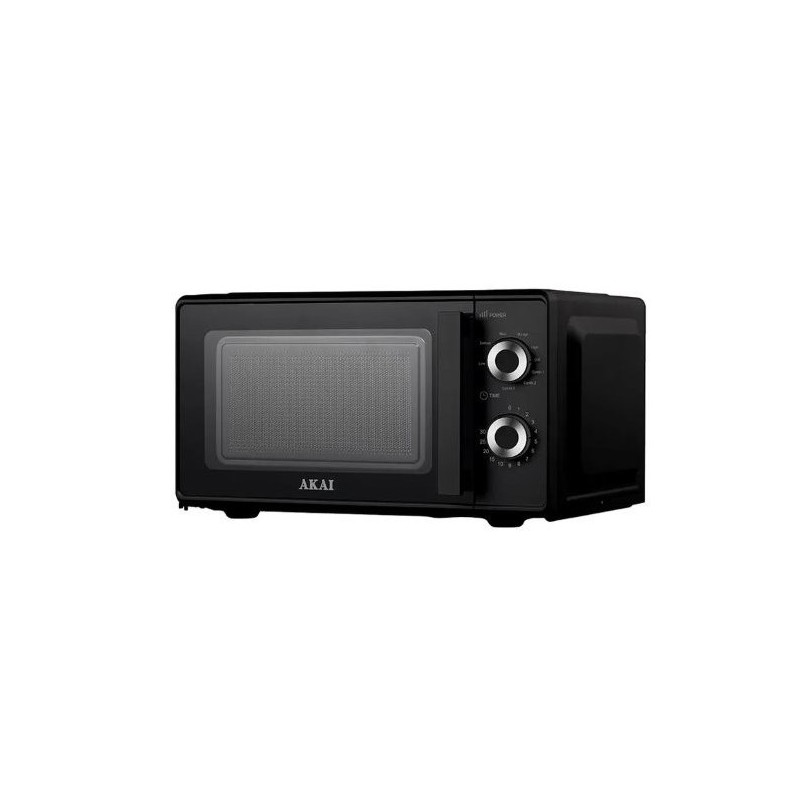 FORNO A MICROONDE CON GRILL AKMW204BK - 20 LITRI 700 WATT - NERO