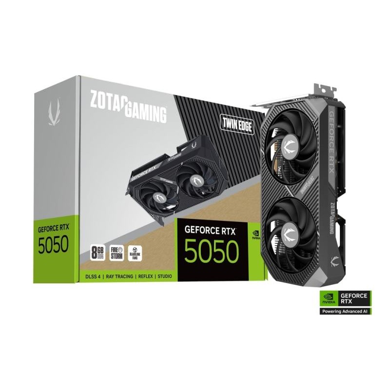 SCHEDA VIDEO GEFORCE RTX 5050 GAMING TWIN EDGE 8 GB ZT-B50500E-10M