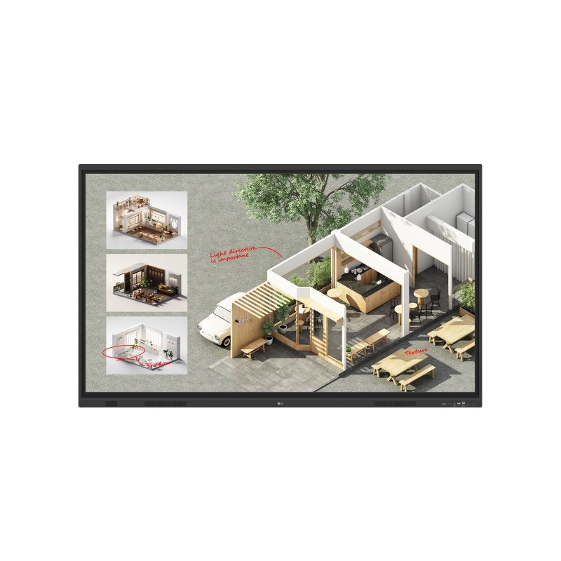 MON 75 TOUCH 50TOCCHI 400NIT 8GB 64GB ANDROID 14 EDLA 4K