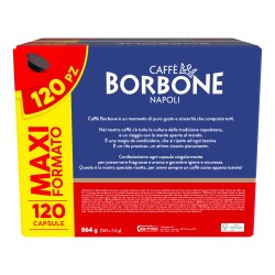 CAPSULE MONODOSE DI CAFF MISCELA NOBILE BLU COMPATIBILI MACCHINE LAVAZZA A MODO MIO - 120PZ