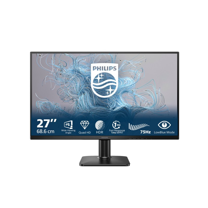 MON 27IPS QHD 2560 HDMI DP 300CD PHILIPS  27E2N1500L