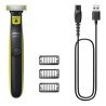 RASOIO ELETTRICO REGOLABARBA ONEBLADE QP272410 VERDE