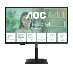 MON 27IPS QHD HDMI DP  USBC USB MM AOC Q27P4U 120HZ 1 MS