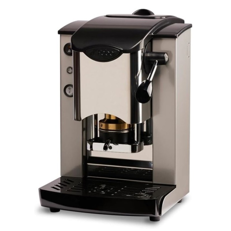 MACCHINA DA CAFF A CIALDE PLAST SLOT INOX GRIGIO ABS NERO SIGRINBASOTT