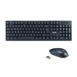 KIT TASTIERA E MOUSE WIRELESS - LAYOUT IT 245223 NERO