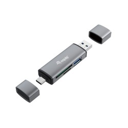LETTORE DI SCHEDE MULTICARD CON HUB USB 32 GEN 1 ESTERNO OTG 245460