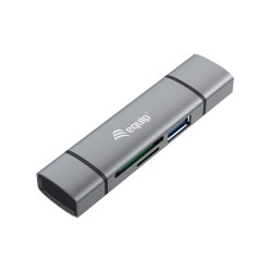 LETTORE DI SCHEDE MULTICARD CON HUB USB 32 GEN 1 ESTERNO OTG 245460