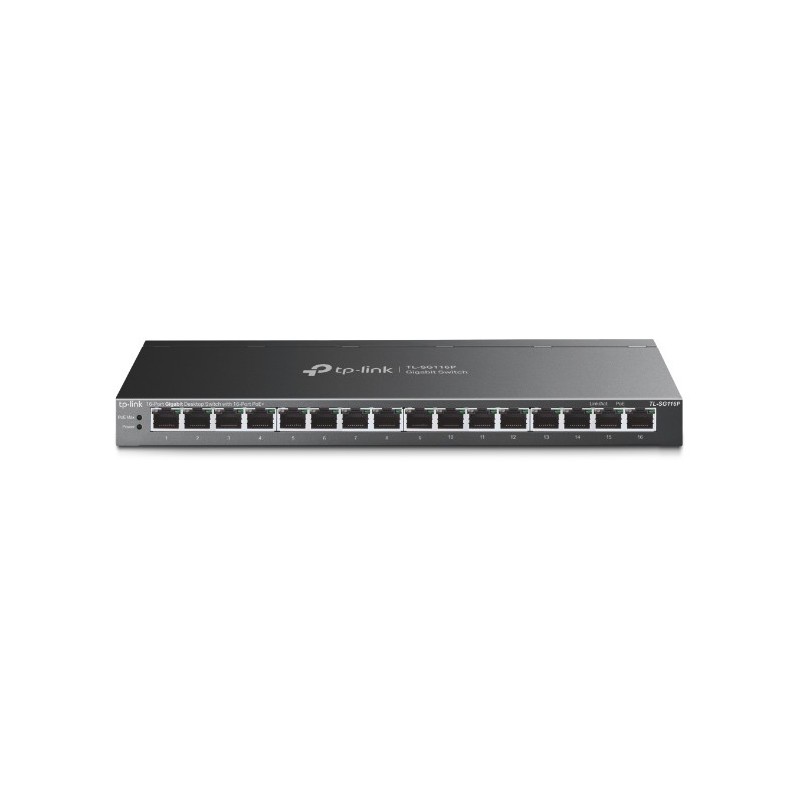 SWITCH 16P GIGABIT  POE TPL INK DESKTOP RJ45 53W