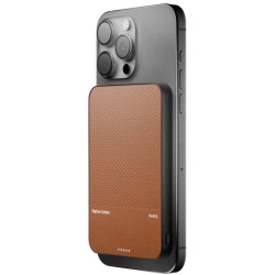 POWER BANK 5000MAH QI2 CLASSIC TAN USB-C NATIVE UNION MAGSAFE TANGERIN