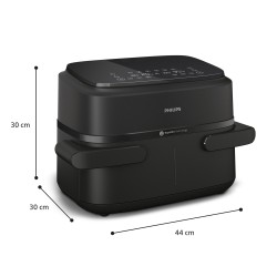 FRIGGITRICE AD ARIA MULTICOOKER 71 LITRI DUAL BASKET CON DIVISORIO