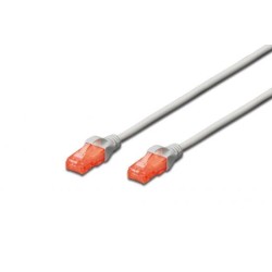 CAVO DI RETE DRITTO NON SCHERMATO CAT6E 1 MT GRIGIO DK1614010