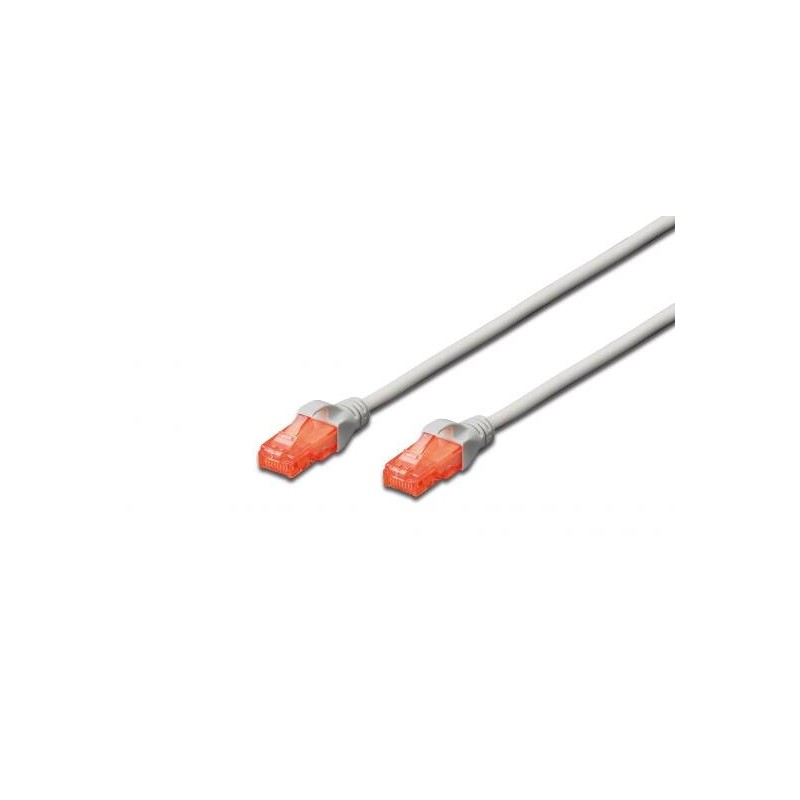 CAVO DI RETE DRITTO NON SCHERMATO CAT6E 1 MT GRIGIO DK1614010