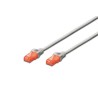 CAVO DI RETE DRITTO NON SCHERMATO CAT6E 1 MT GRIGIO DK1614010