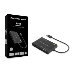 LETTORE DI SCHEDE MULTICARD 7IN1 USB 20 SMART CARD BIAN01B