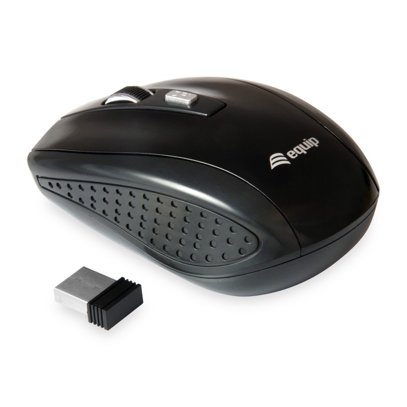 MOUSE NERO WIRELESS 4 PULSANTI 245104
