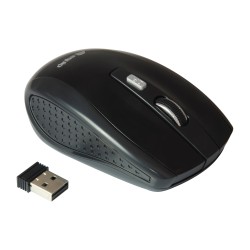 MOUSE NERO WIRELESS 4 PULSANTI 245104