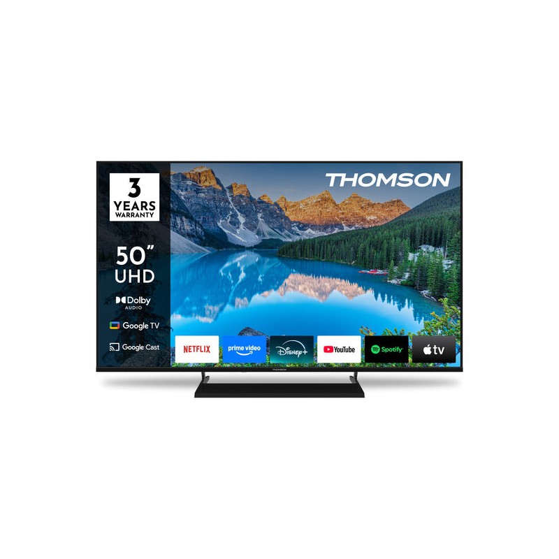 TV 50 THOMSON LED 4K UHD PIEDE T2C2S2 GOOGLE TV