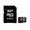 TRANS FLASH 16 GB ELITE CLASS 10 CON ADATTATORE SP016GBSTHBU1V10SP