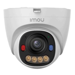 CAMERA POE DOME 3K 5MP IP67 AI 36MMIR30H265SDMIC ALLARM LED